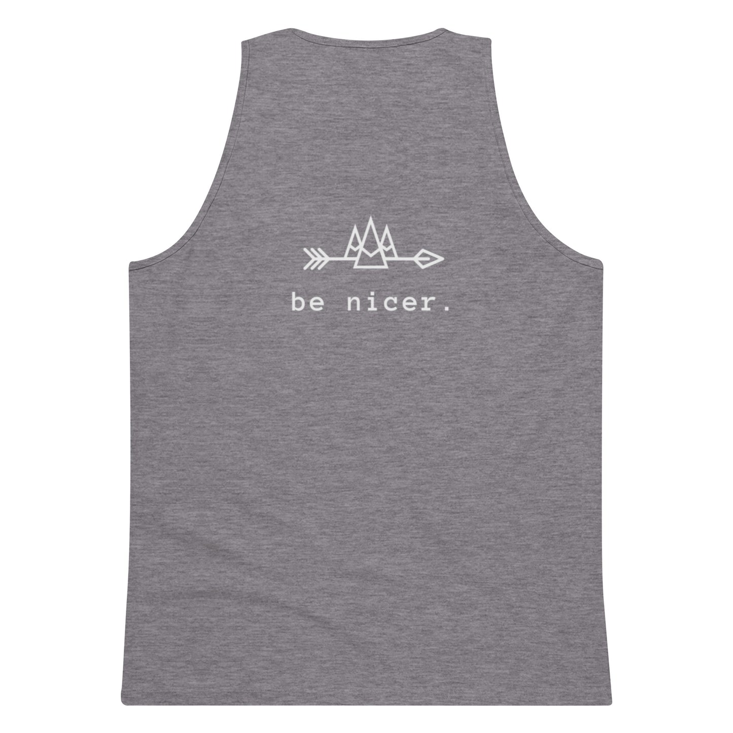 The be nicer men's tank top