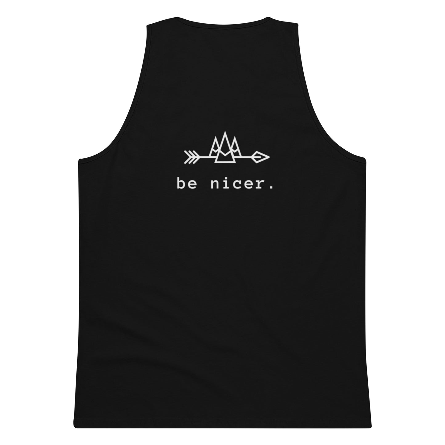 The be nicer men's tank top