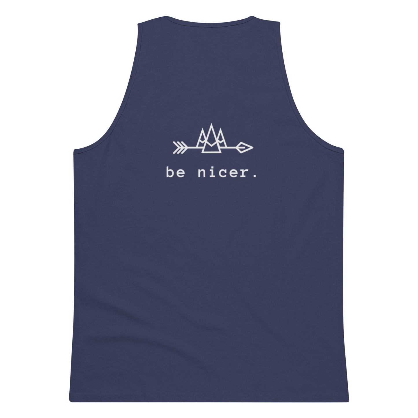 The be nicer men's tank top