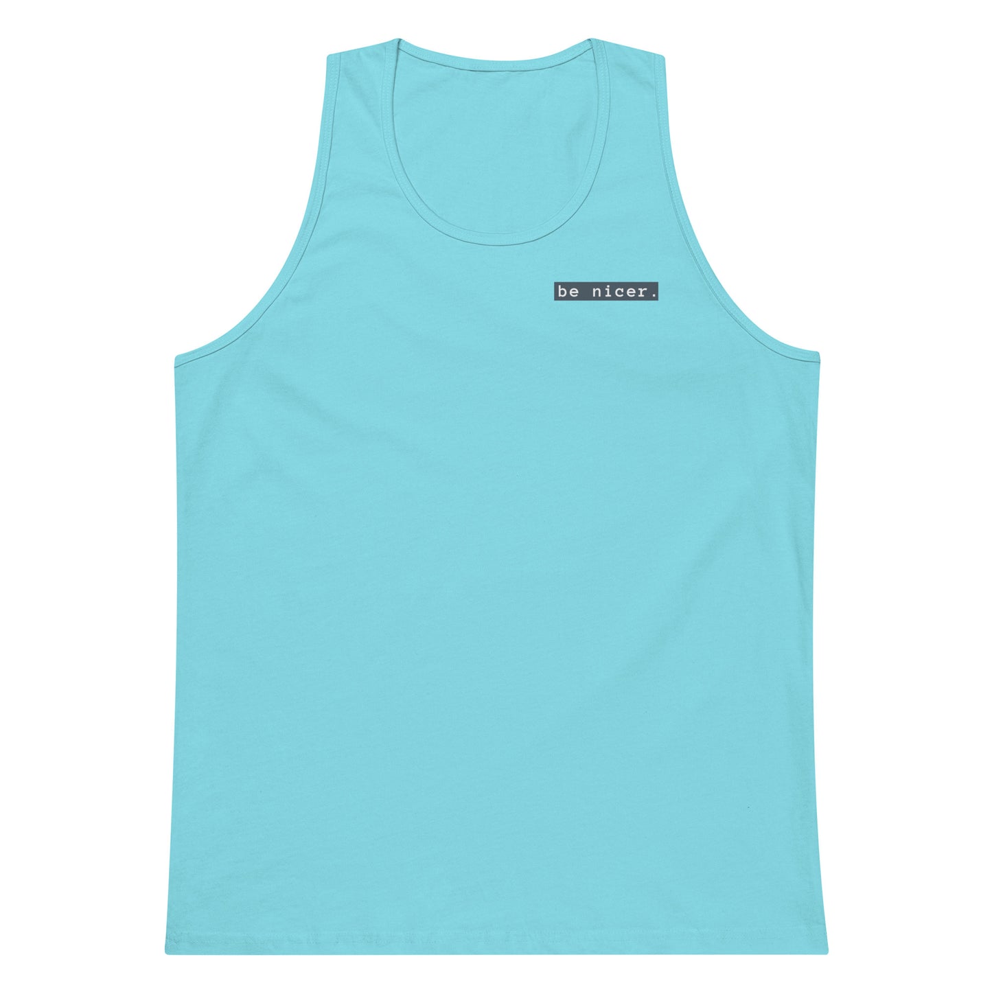 The be nicer men's tank top