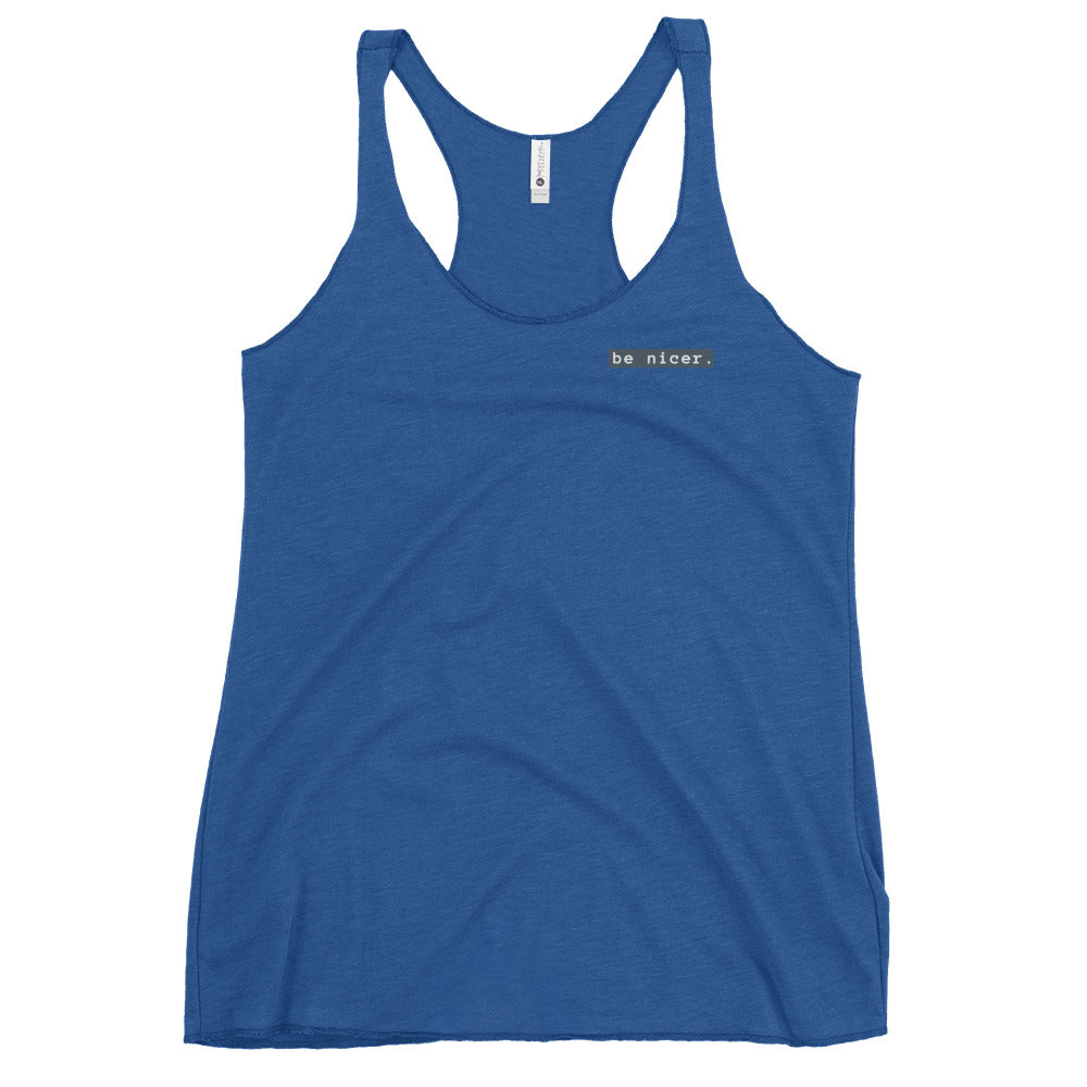 The be nicer women's tank