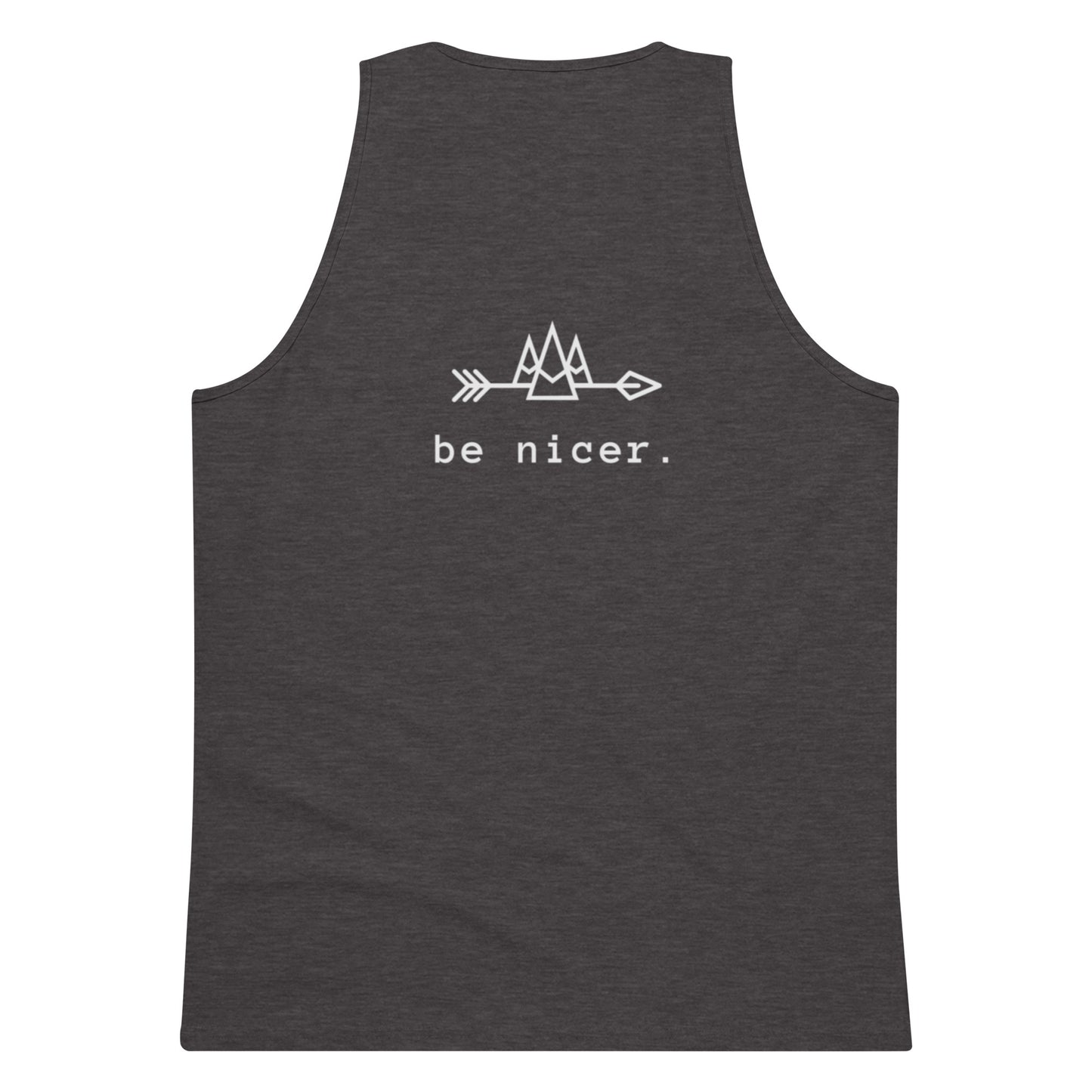 The be nicer men's tank top