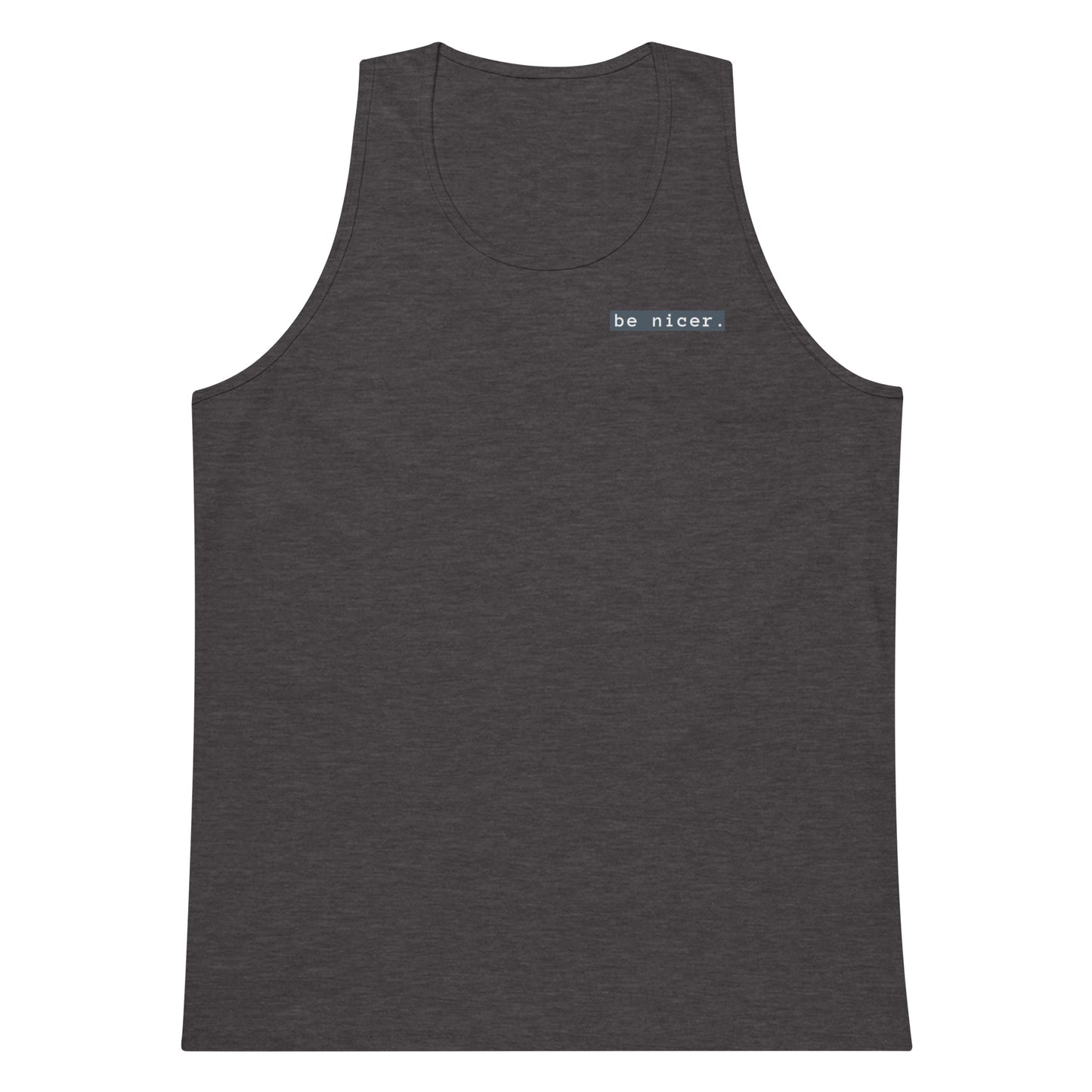 The be nicer men's tank top
