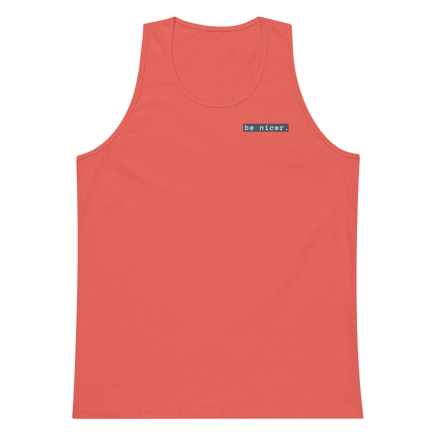 The be nicer men's tank top