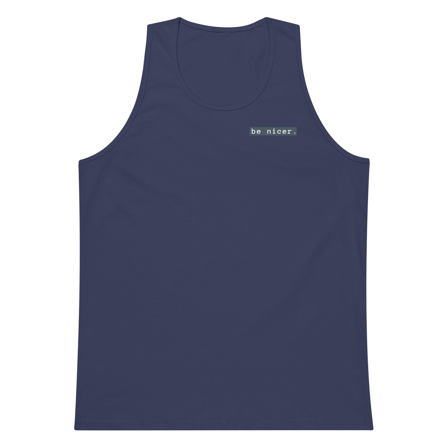The be nicer men's tank top