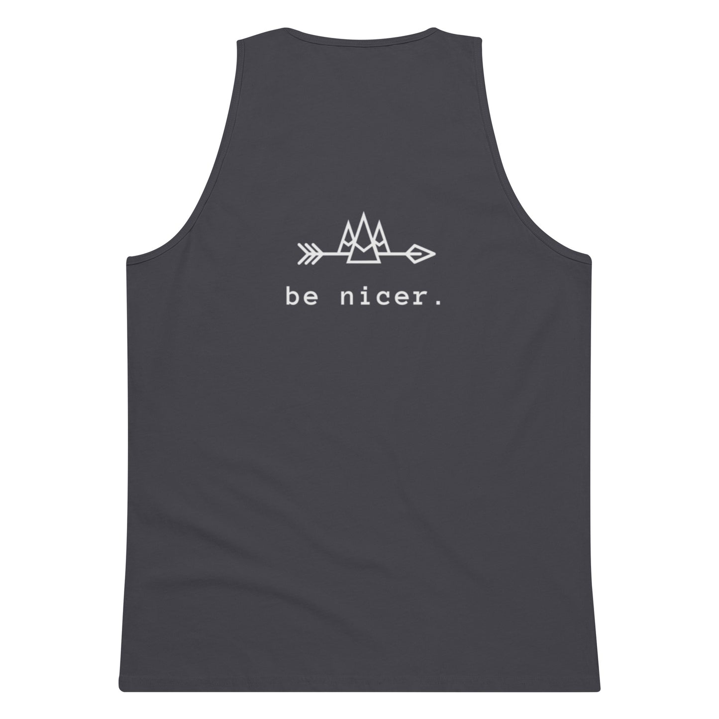 The be nicer men's tank top