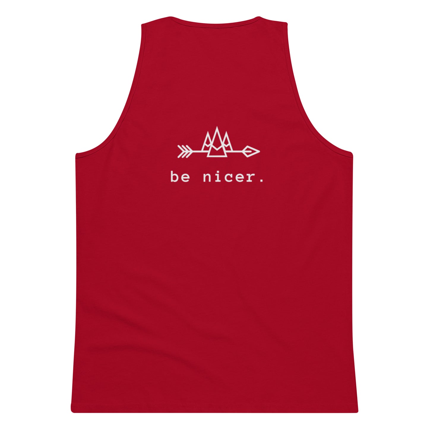 The be nicer men's tank top