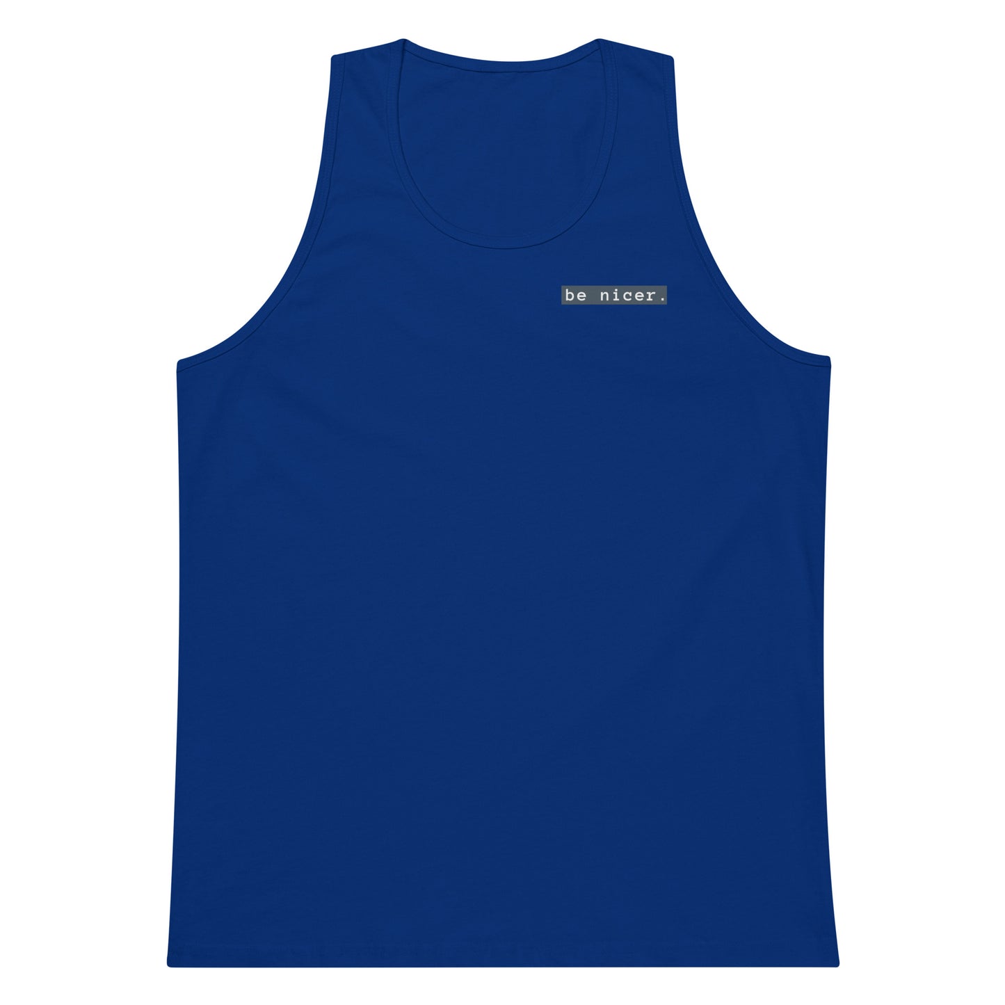 The be nicer men's tank top