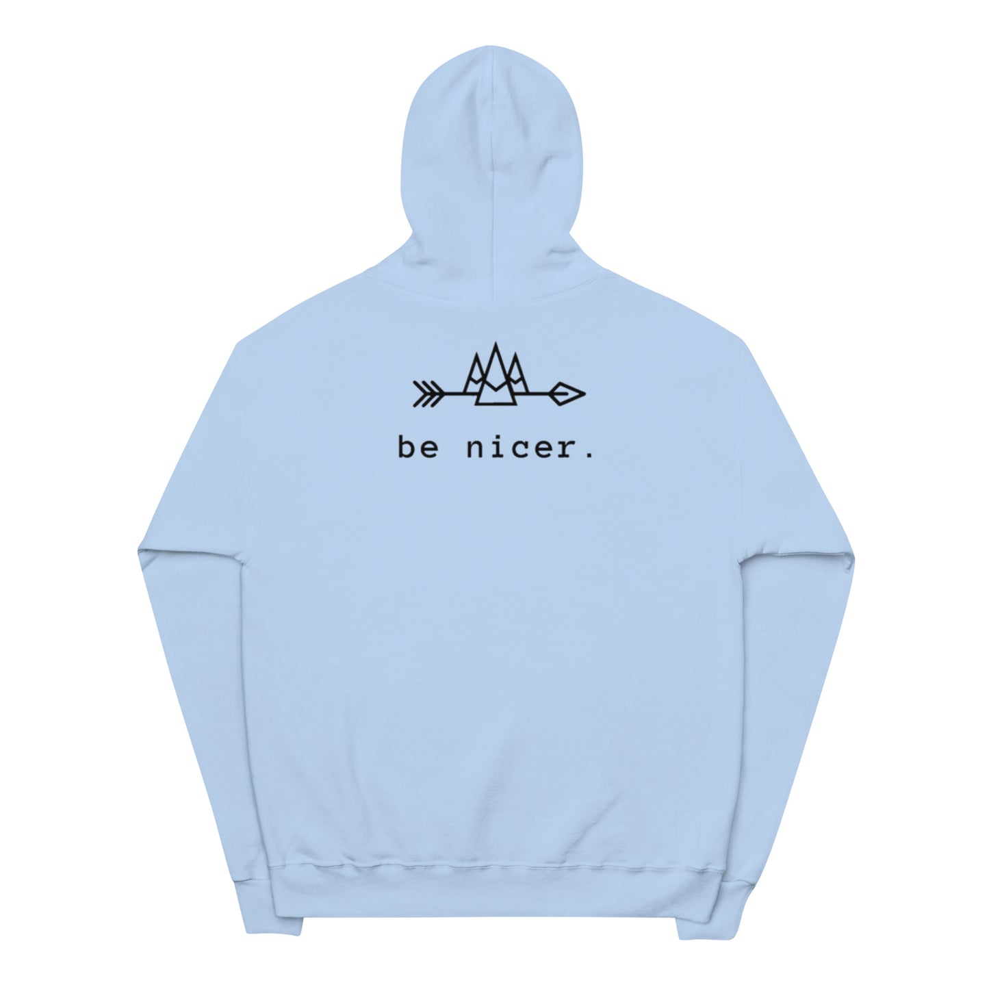 The be nicer men's hoodie