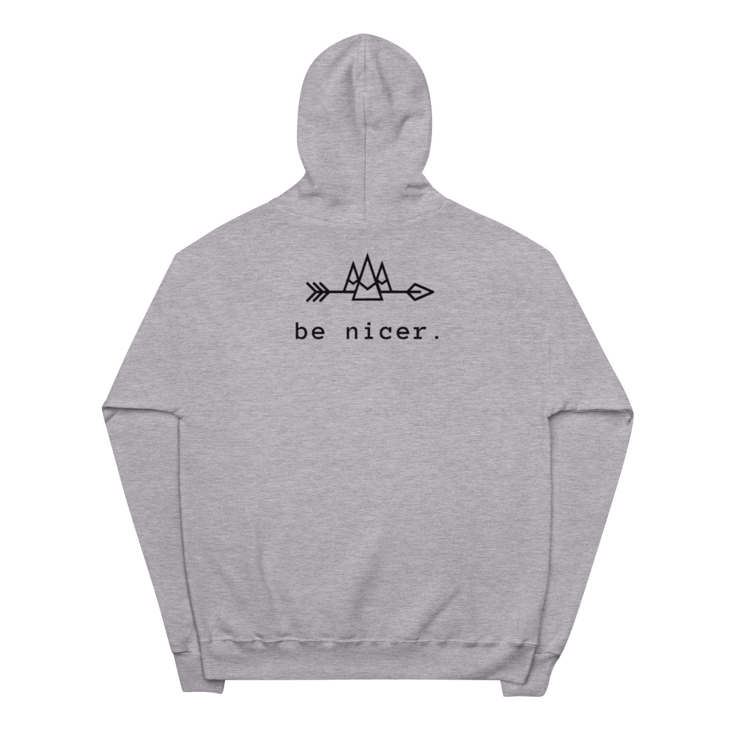 The be nicer men's hoodie