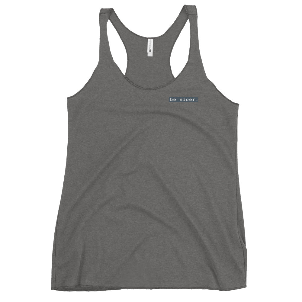 The be nicer women's tank