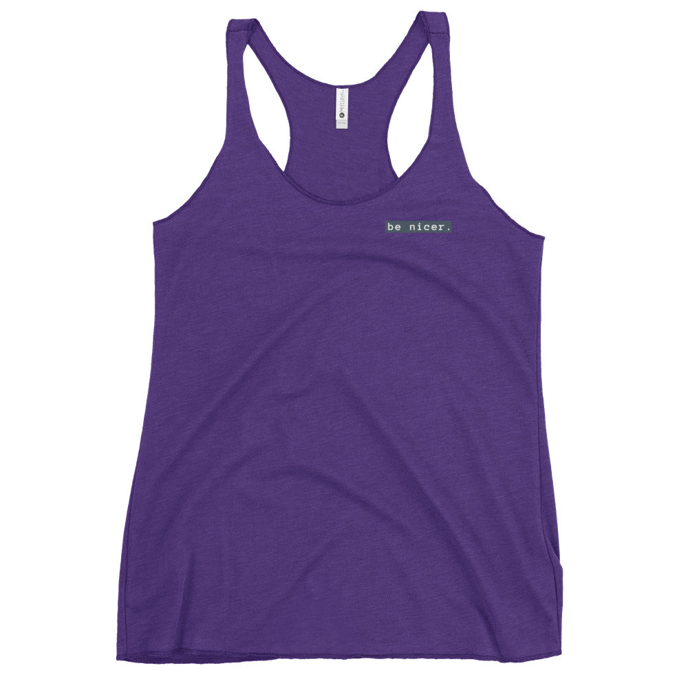 The be nicer women's tank